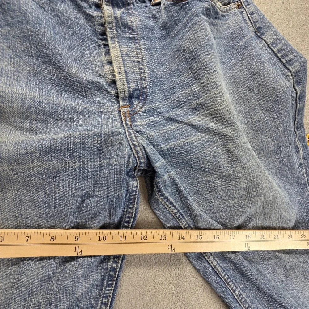 Vintage Levis 501 Jeans Mens Blue Straight Button Fly Made in USA Fits 34x29